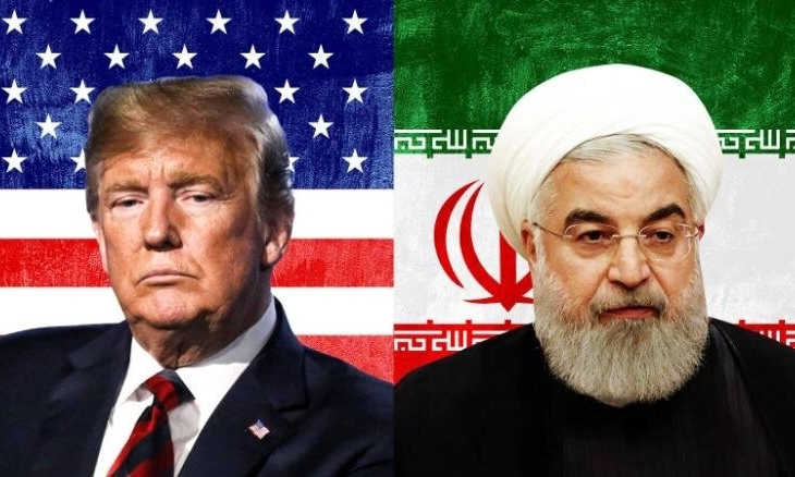 Tổng thống Mỹ Trump (trái) và Tổng thống Iran Hassan Rouhani. Ảnh: CNN.