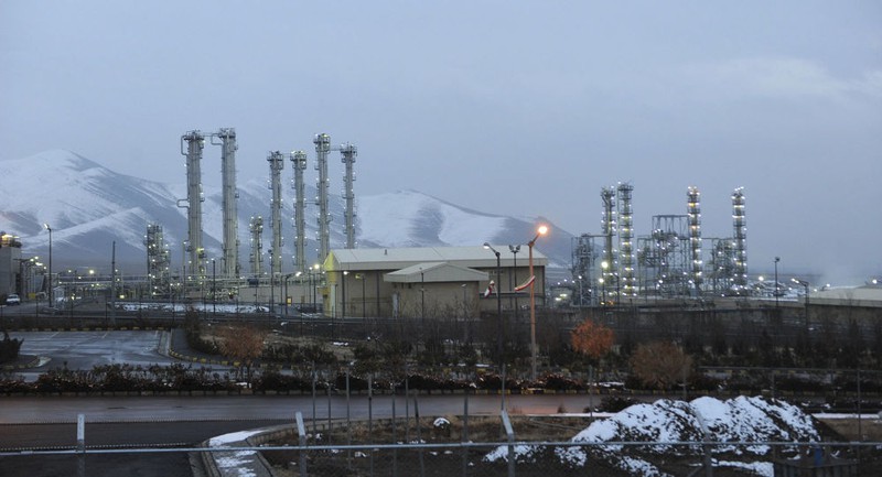 Nhà máy nước nặng hạt nhân gần TP Arak, tỉnh Markazi (Iran). Ảnh: AP