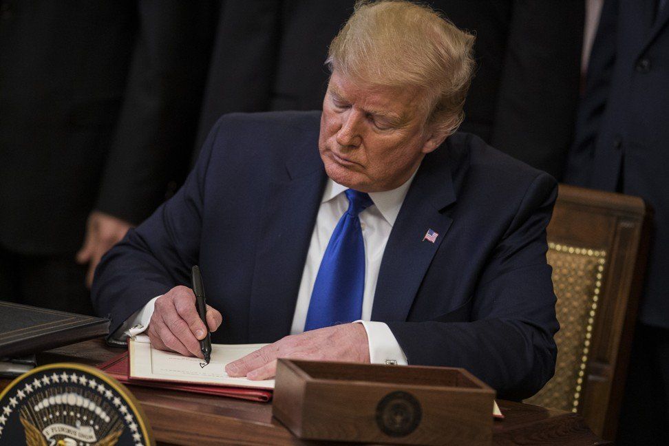 Washington đã phát hành một phiên bản tiếng Anh của văn bản thỏa thuận thương mại giai đoạn 1 ngay sau khi nó được ký kết tại Nhà Trắng. (Nguồn: Bloomberg)
