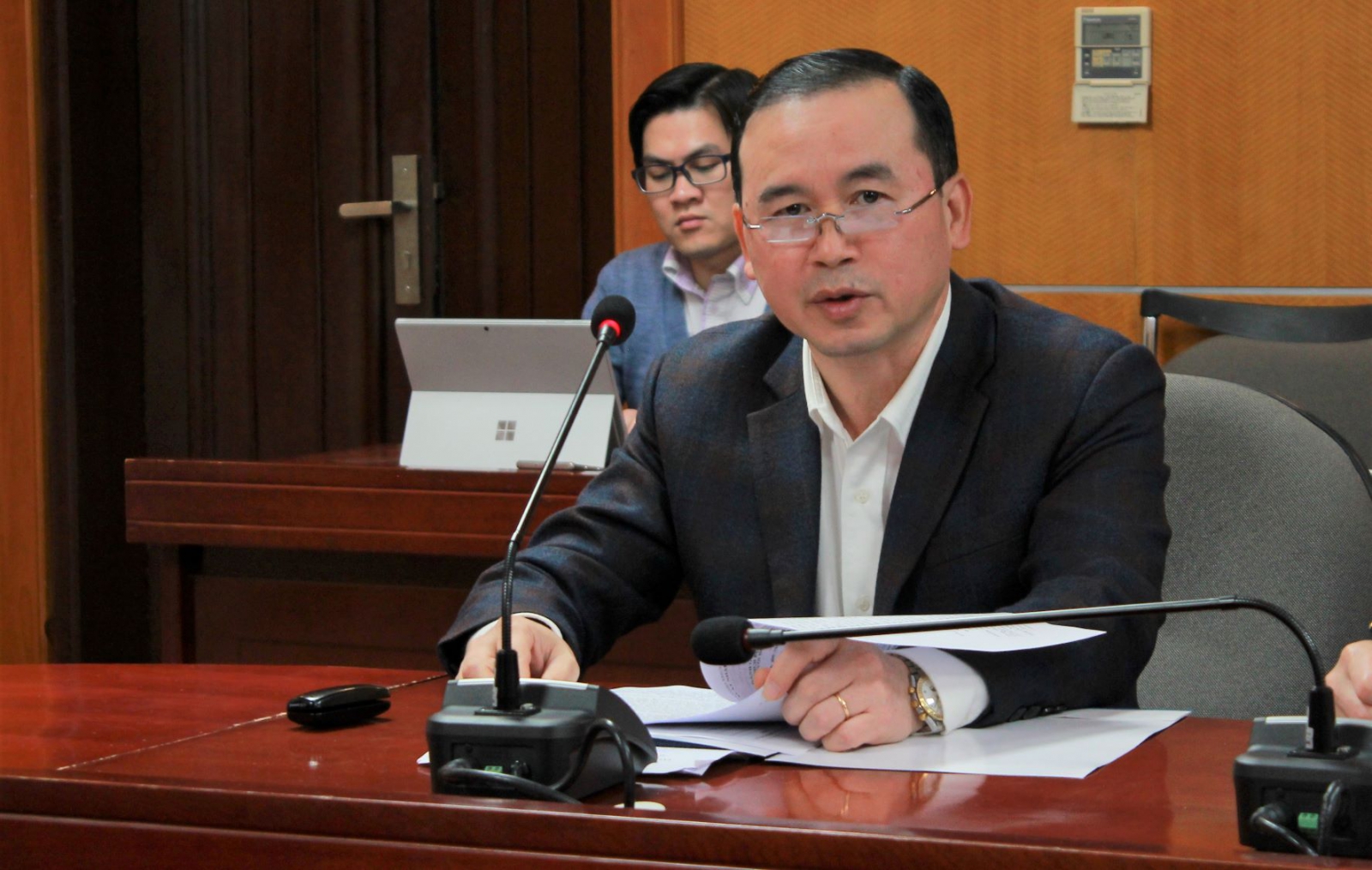 Ông Phan Văn Chinh, đề xuất 4 nhóm giải pháp nhằm đẩy mạnh hoạt động xuất nhập khẩu trong bối cảnh phòng, chống dịch bệnh viêm đường hô hấp cấp