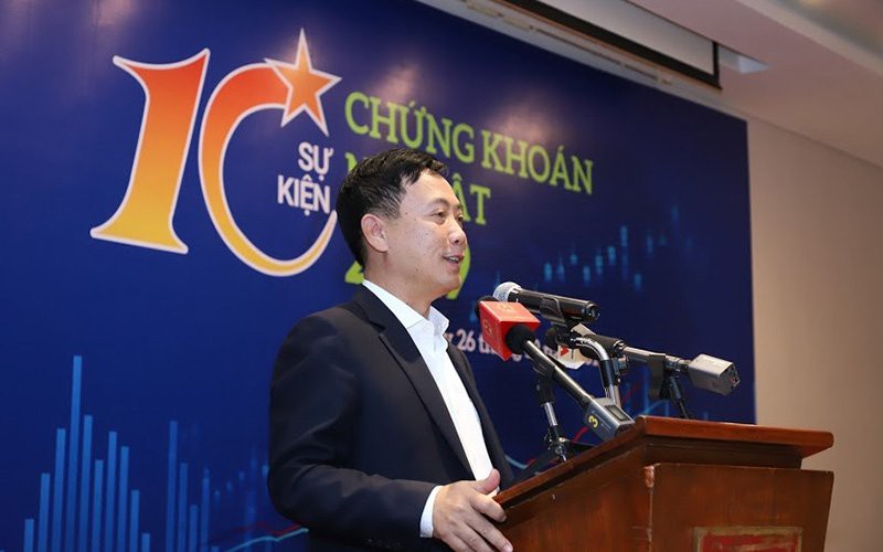 Chủ tịch UBCKNN Trần Văn Dũng  phát biểu tại sự kiện