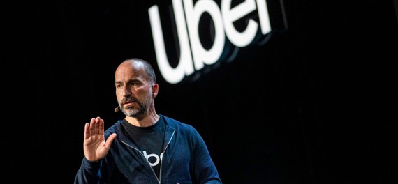 Giám đốc điều hành của Uber, Dara Khosrowshahi. (Hình: Getty Images)