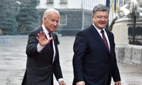 Cựu Phó Tổng thống Mỹ đã có nhiều dấu ấn ở Ukraine thời ông Poroshenko.